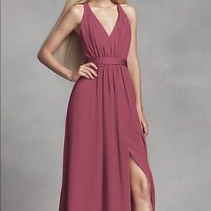 David’s Bridal White by Vera Wang Bridesmaid dress